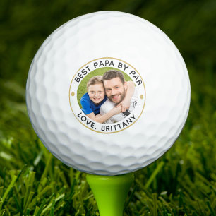 BESTER PAPA VON PAR Foto Personalisierte Golfbälle