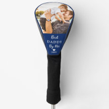 Bester Papa von Par Foto Vatertag Geschenk Blau