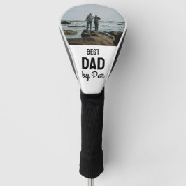 Bester Papa von Par Golf Silhouette Design Headcover