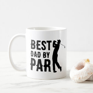 Bester Papa von Par Golf Vatertag Daddy Geschenk T Kaffeetasse