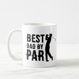 Bester Papa von Par Golf Vatertag Daddy Geschenk T Kaffeetasse