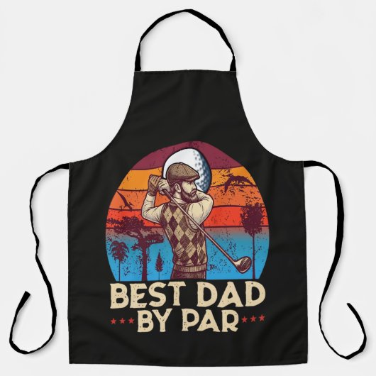 Bester Papa von Par Schürze (Vorderseite)