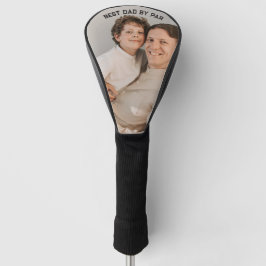 'Bester Papa von' Personalisierbares Foto Humor He Golf Headcover