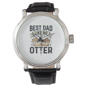 Bester Papa wie kein anderer Otter Süßer Otter Vat Armbanduhr