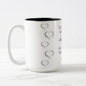 Bester Papa! Zweifarbige Tasse (Links)