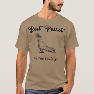 Bester Papagei in Galaxy Papagei Designs Cockatoo T-Shirt
