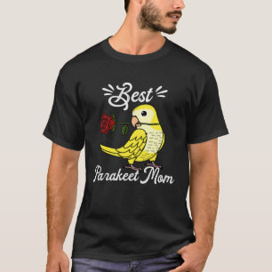 Bester Papagei Mama I Gelbe Lutino Monument Obelis T-Shirt