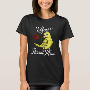 Bester Papagei Mama I Gelber Paprika T-Shirt