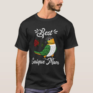 Bester Papagei Mama I Schwarzer Kopf Caique T-Shirt