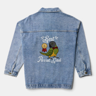 Bester Papagei-Vater I CockatielSenegal-Papagei Jeansjacke
