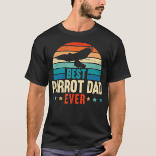 Bester Papageien-Vater Aller Zeiten Vogelschau Vog T-Shirt