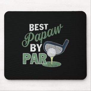 Bester Papaw By Par Vatertag Golf Sport Mousepad
