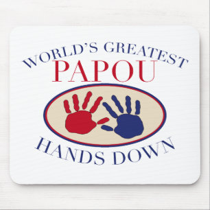 Bester Papou Hands Down Mousepad