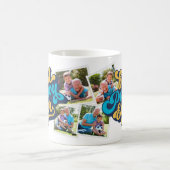 Bester Papou je | Opa-Foto Kaffeetasse (Mittel)