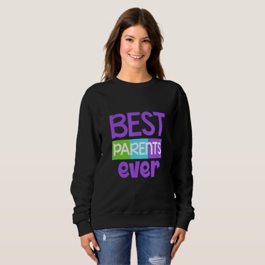 Bester Parent Mum Mother Dad Father Sweatshirt (Vorne ganz)