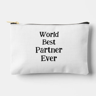 Bester Partner der Welt, Valentinstag Liebhaber Fr Zubehörtasche