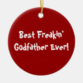 Bester Pate Keramikornament (Vorne)