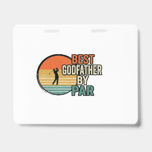 Bester Pate von Par Vintage Golf Vektor Design_1 Ausweis