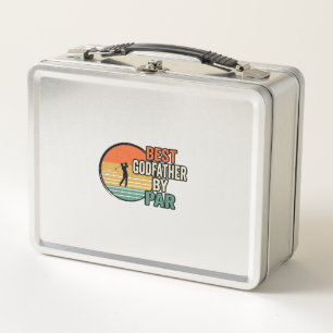 Bester Pate von Par Vintage Golf Vektor Design_1 Metall Brotdose