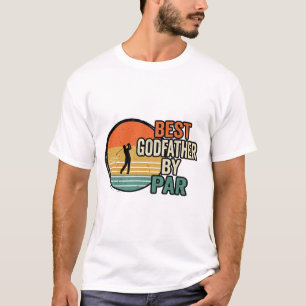 Bester Pate von Par Vintage Golf Vektor Design_1 T-Shirt