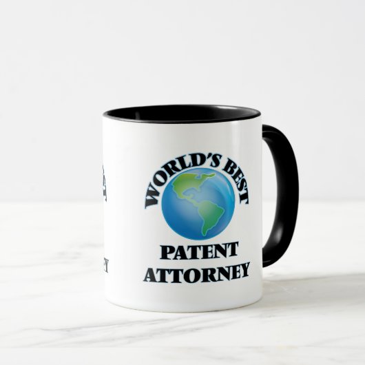Bester Patentanwalt der Welt Tasse (VorderseiteRechts)
