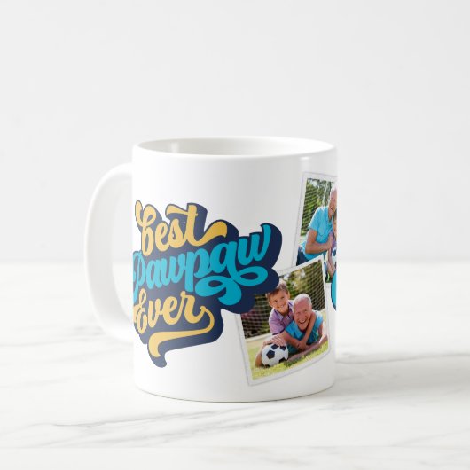 Bester Pawpaw je | Opa-Foto Kaffeetasse (Vorderseite Links)