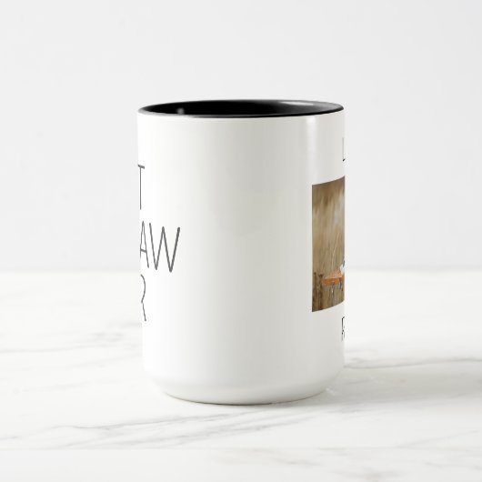 Bester Pawpaw je Personalisiertes Foto Opa Geschen Tasse (Zentrum)