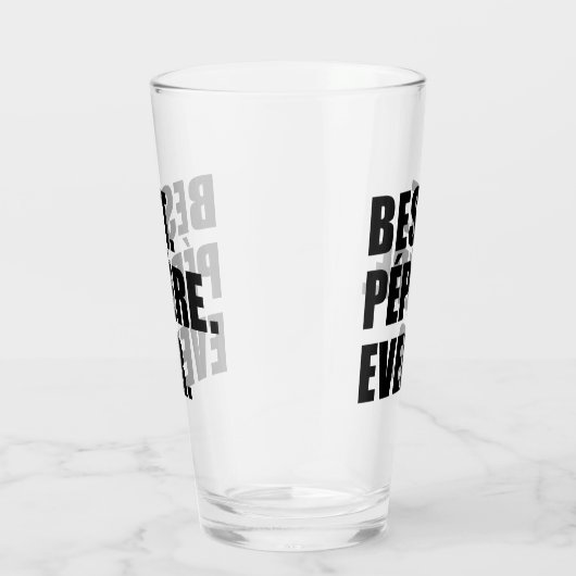 Bester Pepere je französischer Großvater Glas (Rechts)