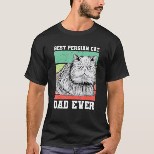 Bester Perserkatzen-Vater Aller Zeiten Für Eine Ka T-Shirt