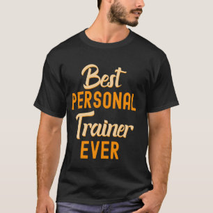 Bester Personal Trainer je Fitness Instructor Gym T-Shirt
