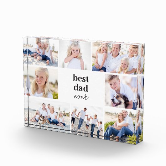 Bester Personalisierter Farbakryllischer Foto-Bloc Fotoblock (Rechts)