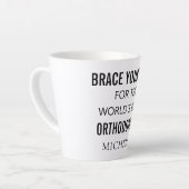 Bester Personalisierter orthodontitischer Beruflic Milchtasse (Linke Ecke)