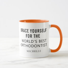 Bester Personalisierter orthodontitischer Beruflic Tasse