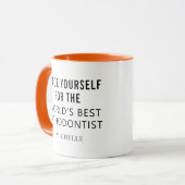 Bester Personalisierter orthodontitischer Beruflic Tasse (Vorderseite Links)