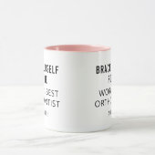 Bester Personalisierter orthodontitischer Beruflic Tasse (Zentrum)