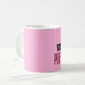 Bester PERSÖNLICHER individueller Name T16Z der Kaffeetasse (Vorderseite Links)