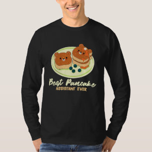 Bester Pfannkuchen-Assistent überhaupt Frühstücksp T-Shirt