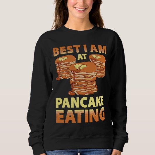 Bester Pfannkuchen essender Pfannkuchen-Macher Pfa Sweatshirt (Vorderseite)