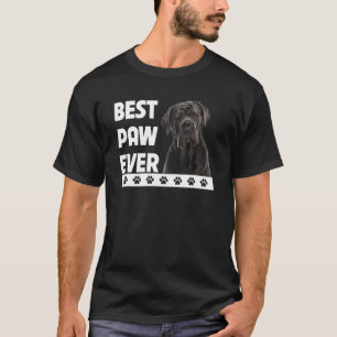 Bester Pfau je Cane Corso Vater Vathers Day Hund T-Shirt