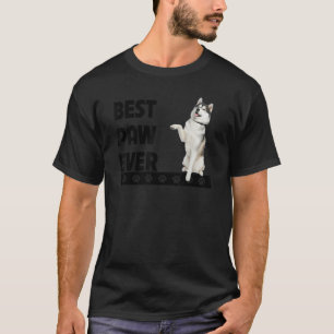 Bester Pfote Aller Zeiten Sibirischer Alaskischer T-Shirt