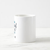 Bester Physiotherapeut Aller Zeiten Typografie-Ges Kaffeetasse (Mittel)