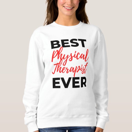Bester Physiotherapeut je 2 Sweatshirt (Vorderseite)