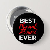 Bester Physiotherapeut je Button (Vorne & Hinten)