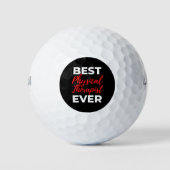Bester Physiotherapeut je Golfball (Vorderseite)