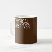 Bester Physiotherapeut je Kaffeetasse (Vorderseite Links)