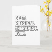 Bester Physiotherapeut je Karte (Gelbe Blume)