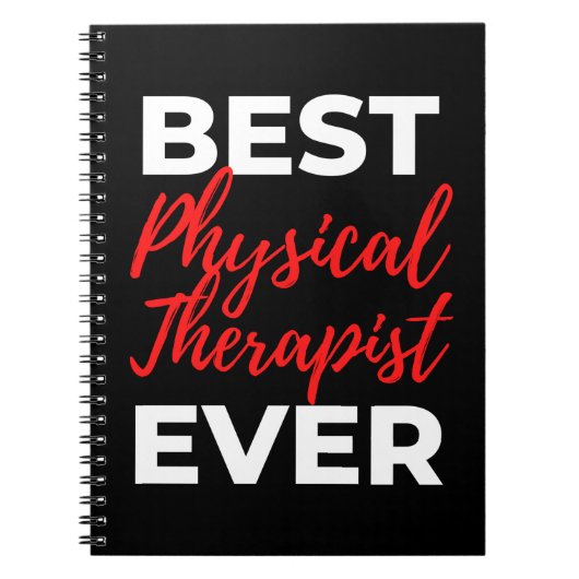 Bester Physiotherapeut überhaupt Notizblock (Vorderseite)