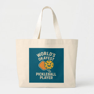 Bester Pickleball-Spieler der Welt Jumbo Stoffbeutel