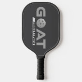Bester Pickleball-Spieler mit Personalisiertem Sch Pickleball Schläger (Rückseite)