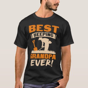 Bester piepender Opa ever Metalldetektor lustig T-Shirt